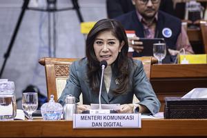 Raker Komisi I DPR dengan Menkomdigi