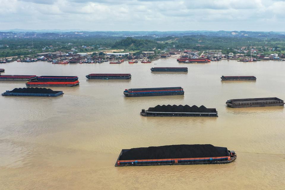 batu bara, kapal, produksi batu bara