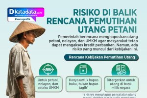 INFOGRAFIK: Risiko di Balik Rencana Pemutihan Utang Petani