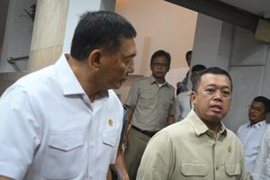 Rapat kerja Menteri ATR/BPN dengan Menhan