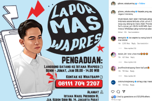 Lapor Mas Wapres
