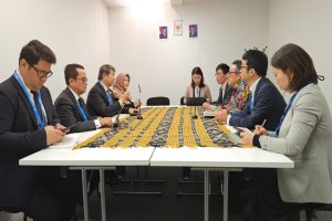 Pertemuan Bilateral Indonesia dan Jepang Membahas Kelanjutan Perdagangan Karbon Antarnegara