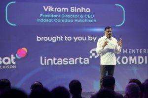 CEO Indosat Ooredoo Vikram Sinha