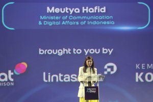 Menteri Komdigi Meutya Hafid