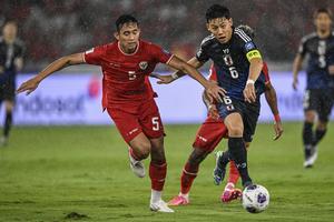 Timnas Indonesia melawan Jepang