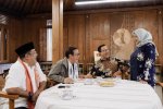 Pramono Anung dan Rano Karno bertamu ke kediaman Anies Baswedan, Jumat (15/11)