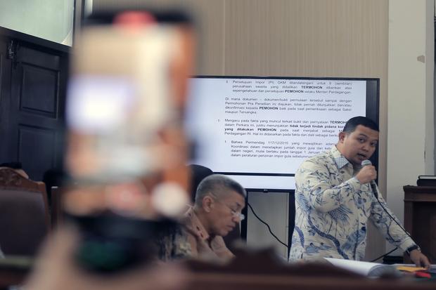 Sidang perdana Praperadilan kasus hukum Tom Lembong