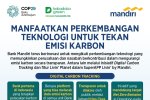 Teknologi Penekan Emisi Karbon Bank Mandiri