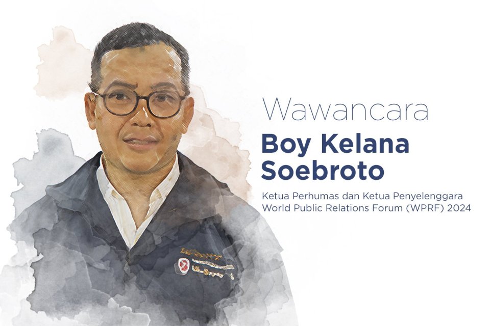 Ketua Umum Perhumas Boy Kelana