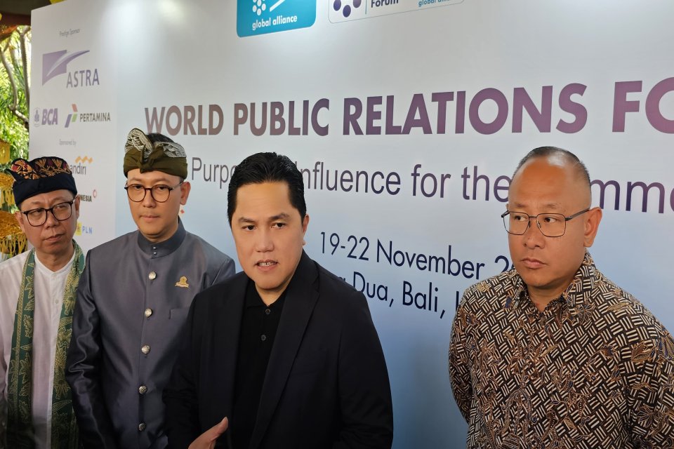erick thohir, WPRF, humas, tokoh humas