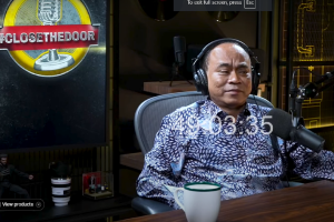 Menteri Koperasi Budi Arie Setiadi dalam acara podcast Deddy Corbuzier