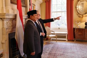 Prabowo bertemu PM Inggris