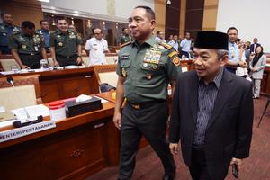 Rapat Kerja Komisi I dengan Menhan dan Panglima TNI