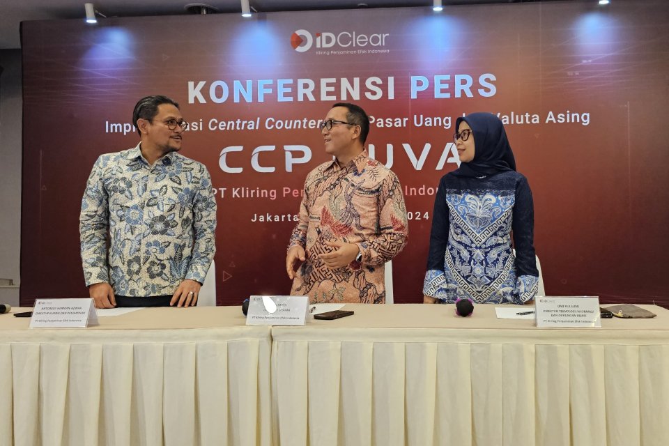KPEI Catatkan Nilai Transaksi Central Counterparty Valuta Asing Rp 2,66 Triliun