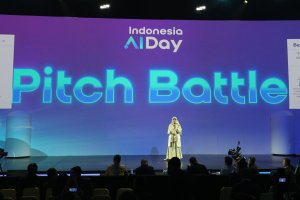 Yosilia Nursakina, CEO dan Co-Founder Serenic.AI, salah satu peserta Pitch Battle Indonesia AI Day