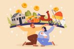 Ilustrasi Frugal Living