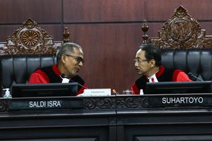 Sidang putusan Undang Undang KPK