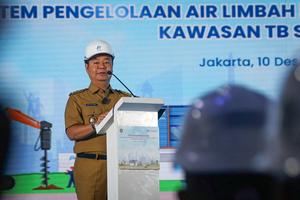 Pembangunan sistem pengelolaan air limbah domestik terpusat