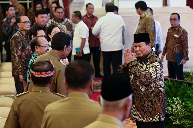 Presiden Prabowo menyerahkan DIPA 2025