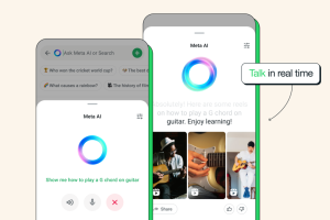IIlustrasi Meta AI WhatsApp