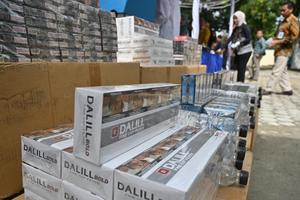 Penindakan peredaran rokok ilegal di Palu