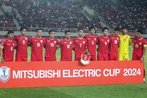 Timnas Indonesia melawan Laos