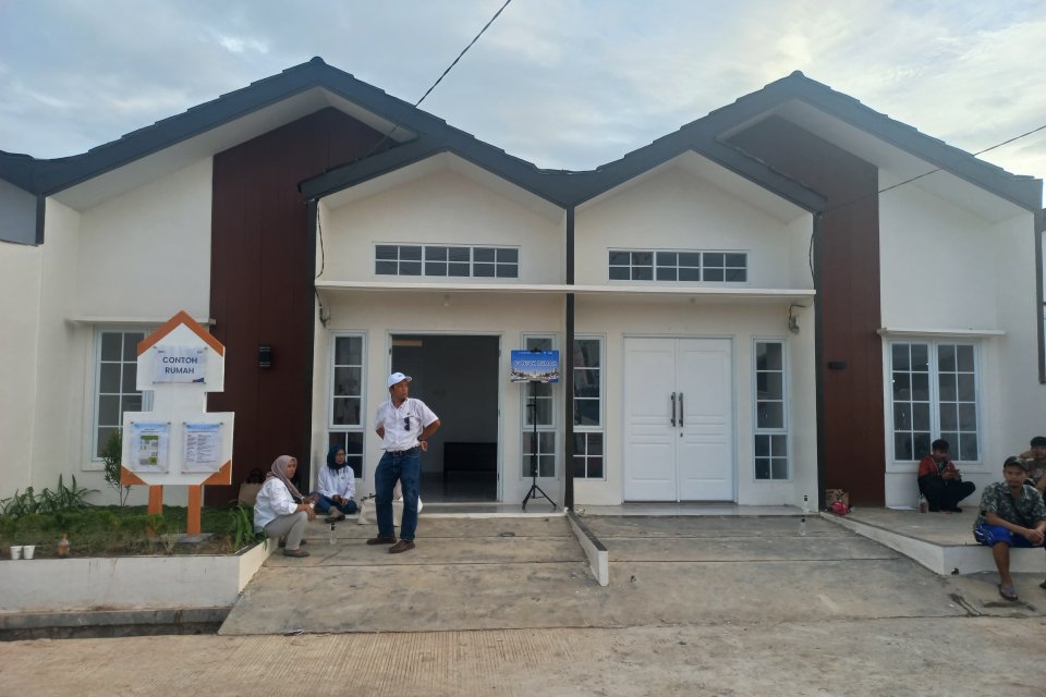 Rumah KPR BTN di Kota Serang, Banten. Foto: M Fajar Riyandanu/Katadata