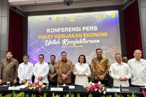Paket Kebijakan Ekonomi untuk kesejahteran, Sri Mulyani dan Airlangga