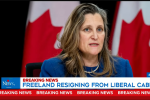 Menteri Keuangan Kanada Chrystia Freeland