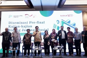 Bappenas dan GIZ Indonesia menggelar forum diseminasi Pre-Final Kajian-Kajian Bidang Jaminan Sosial pada Rabu (18/12/2024)