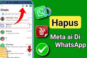 Cara Menghapus Meta AI di WhatsApp