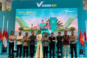 Peresmian operasional Xanh SM di Indonesia