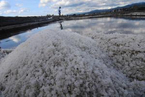 Produksi garam turun di Palu