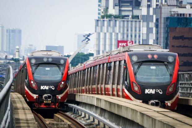 Pengoperasian kereta khusus wanita LRT Jabodebek