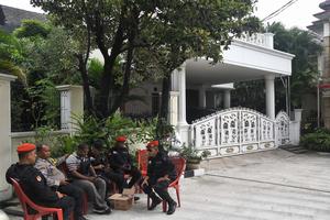 Kondisi rumah Sekjen PDIP Hasto Kristiyanto