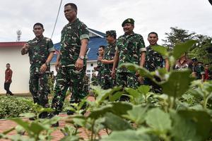 Wakasad tinjau dapur Badan Gizi Nasional di Palembang