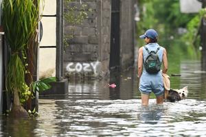 Banjir di Sanur Bali