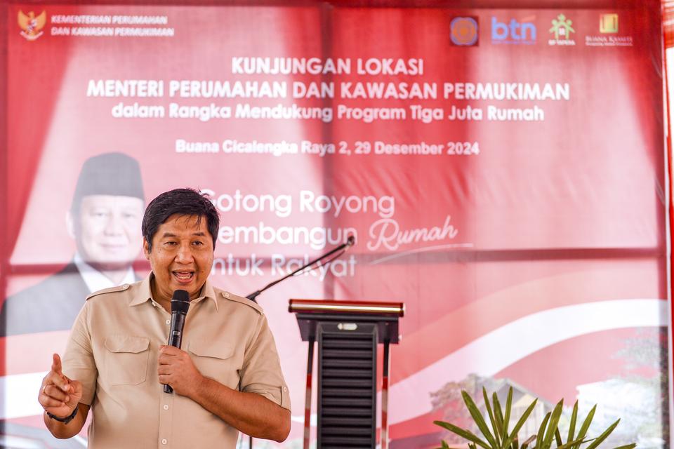 tapera, iuran tapera, menteri perumahan, perumahan, program 3 juta rumah