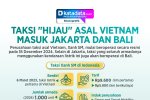 INFOGRAFIK: Taksi ‘Hijau’ Asal Vietnam Masuk Jakarta dan Bali