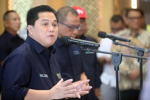 Menteri BUMN tinjau kesiapan terminal khusus umroh
