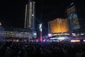 Malam Tahun Baru 2025 di Bundaran HI