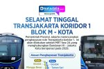 INFOGRAFIK: Selamat Tinggal Transjakarta Koridor 1 Blok M - Kota