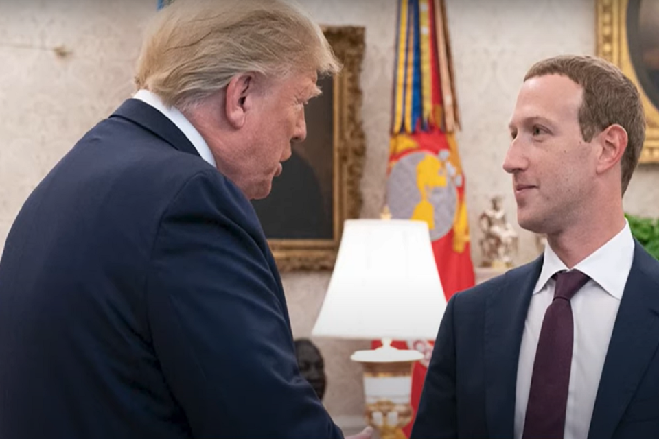 Donald Trump, Mark Zuckerberg, instagram, meta, 