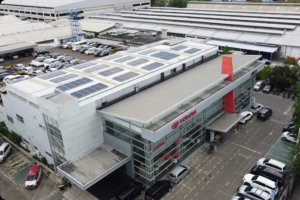 Panel surya yang dipasang oleh PT Energia Prima Nusantara