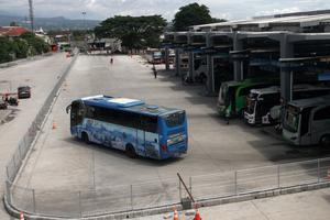 Proyek revitalisasi terminal Arjosari Malang