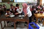 Pelaksanaan program makan siang gratis di Malang