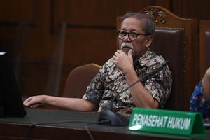 Sidang lanjutan korupsi Dana Pensiun Bukit Asam