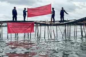 KKP segel pagar laut Tangerang