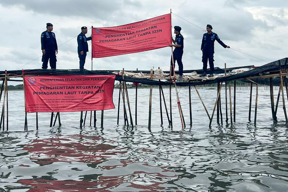 tanggul laut, pagar laut tangerang 