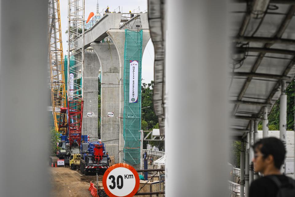 Pembangunan Stasiun LRT Manggarai Dimulai Besok, Ini Rekaya Lalin yang Berlaku